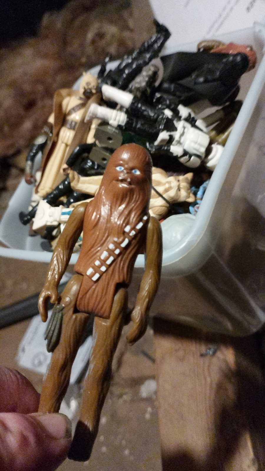 Vintage Star Wars Chewbacca Loose Figure