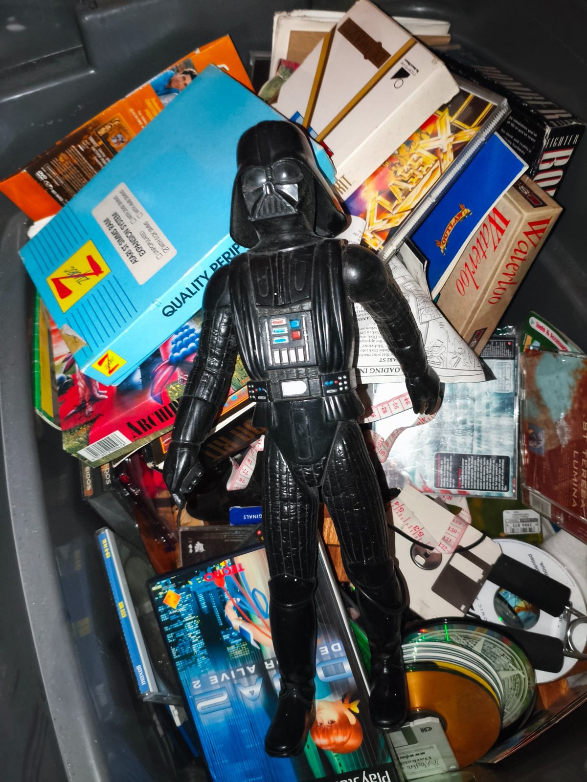 Vintage Kenner Large-Scale Darth Vader Loose Figure - 1978/1980s